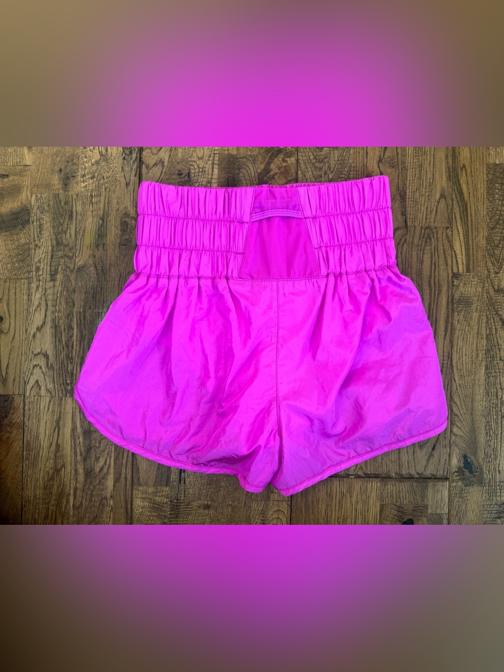 New Free People FP Movement Fuchsia The Way Home Shorts Size S DD - Picture 2 of 6